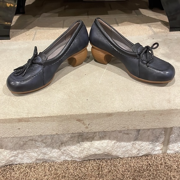 Socofy Navy Pumps 8-8.5 - Picture 5 of 10